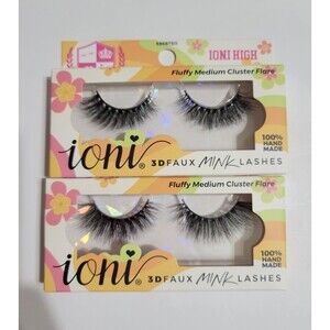 Ioni Lash Bundle Ioni High Fluffy Medium Cluster Flare Set Of 2
